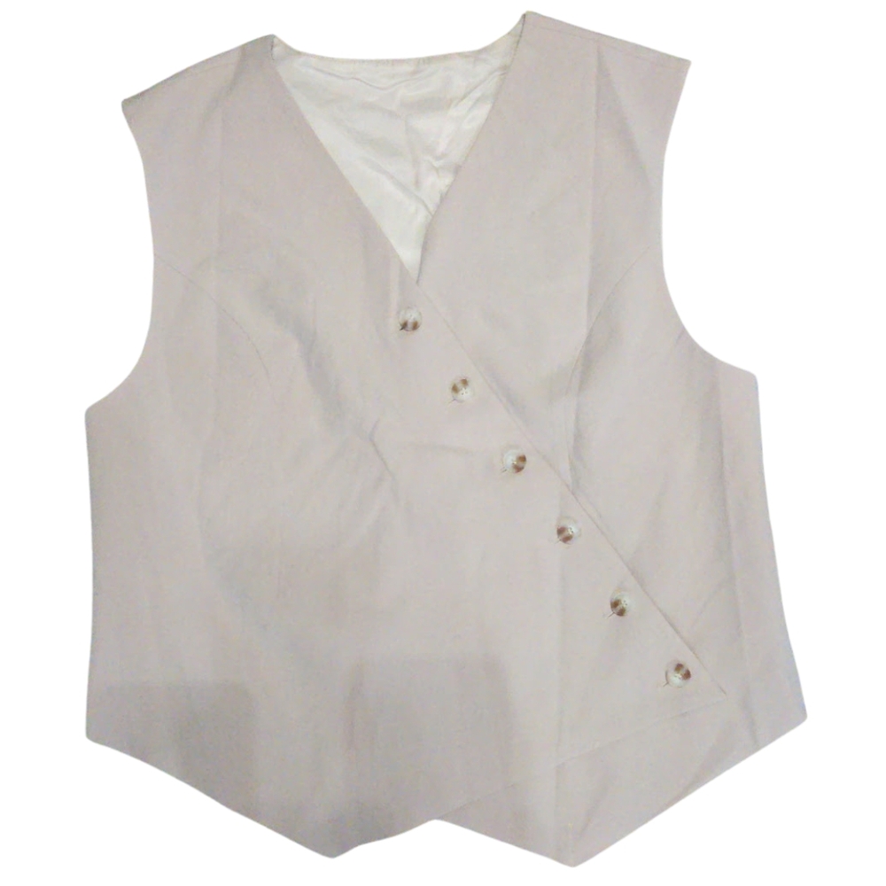 Elegant Cream Women's Top